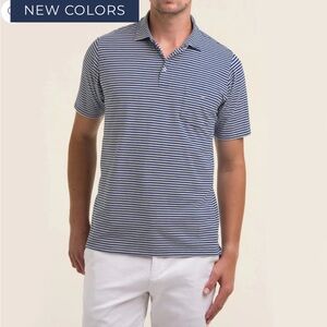 Men’s Striped Golf Polo